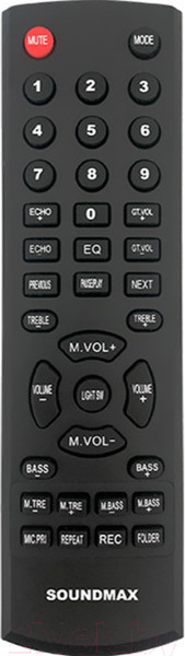 Изображение товара Портативная акустика SoundMax SM-MS4305 (черный)