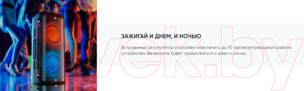 Изображение товара Портативная акустика SoundMax SM-MS4305 (черный)