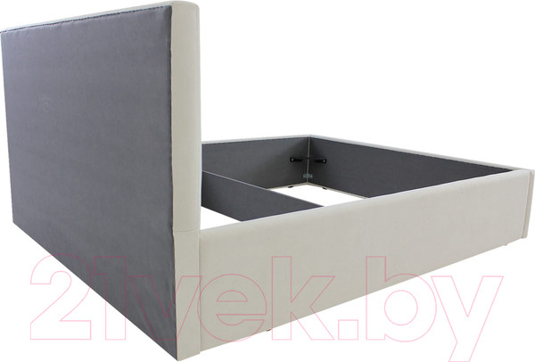 Изображение товара Двуспальная кровать Аквилон Регги 16 ПМ (галакси 01 молочный)
