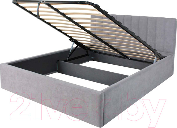 Изображение товара Двуспальная кровать Аквилон Регги 16 ПМ (хаки 05 серый)