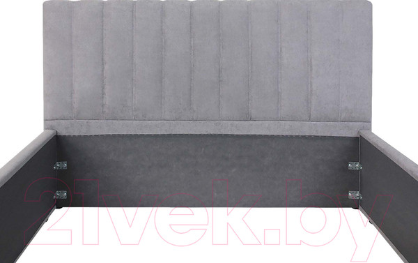 Изображение товара Двуспальная кровать Аквилон Регги 16 ПМ (хаки 05 серый)