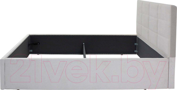 Изображение товара Двуспальная кровать Аквилон Классик 16 ПМ  (галакси 01 молочный)