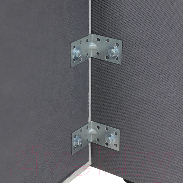 Изображение товара Двуспальная кровать Аквилон Классик 16 ПМ  (галакси 01 молочный)