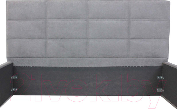 Изображение товара Двуспальная кровать Аквилон Классик 16 ПМ  (хаки 05 серый)