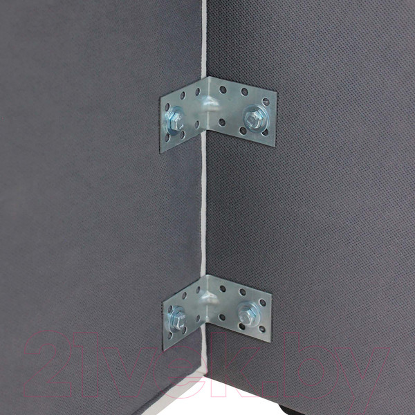 Изображение товара Двуспальная кровать Аквилон Классик 16 ПМ  (хаки 05 серый)