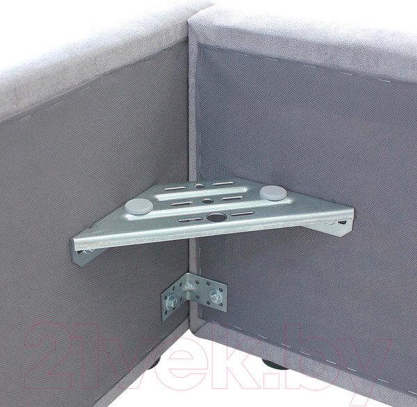 Изображение товара Двуспальная кровать Аквилон Классик 16 ПМ  (хаки 05 серый)