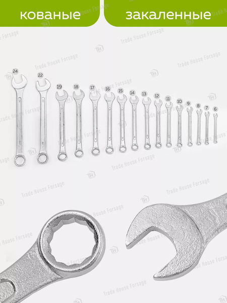 Изображение товара Набор ключей ForsLine FL-5161MP (54261)