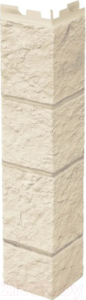 Изображение товара Угол для сайдинга Технониколь Оптима Наружный Песчаник (слоновая кость)