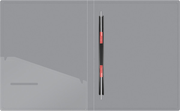 Изображение товара Папка для бумаг Berlingo Metallic / FS4_17396 (серебряный)