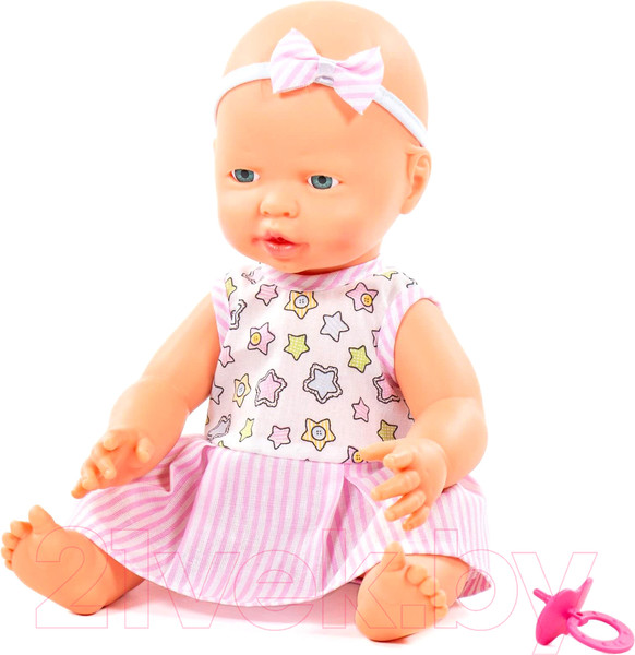Изображение товара Пупс с аксессуарами Полесье Веселый с соской / 73068