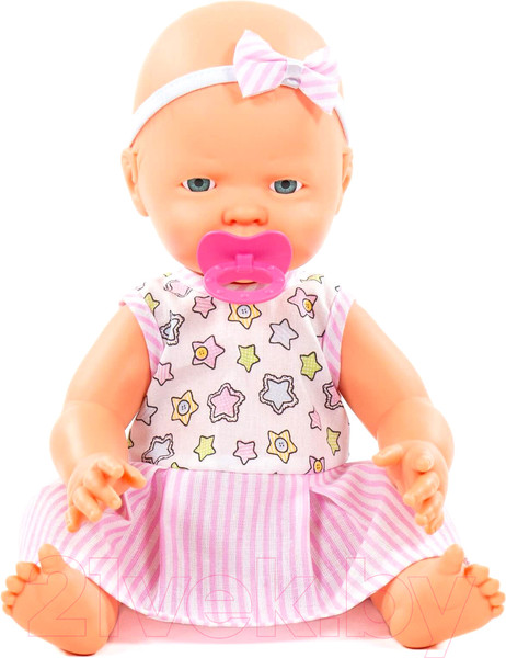 Изображение товара Пупс с аксессуарами Полесье Веселый с соской / 73068