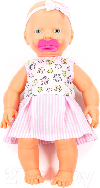 Изображение товара Пупс с аксессуарами Полесье Веселый с соской / 73068