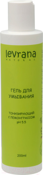 Изображение товара Гель для умывания Levrana Тонизирующий с лемонграссом (200мл)