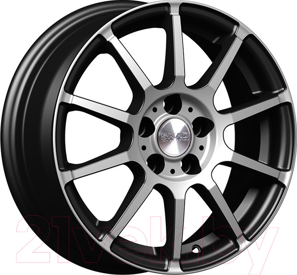 Изображение товара Литой диск SKAD Акита 15x6" 4x100мм DIA 54.1мм ET 48мм Алмаз