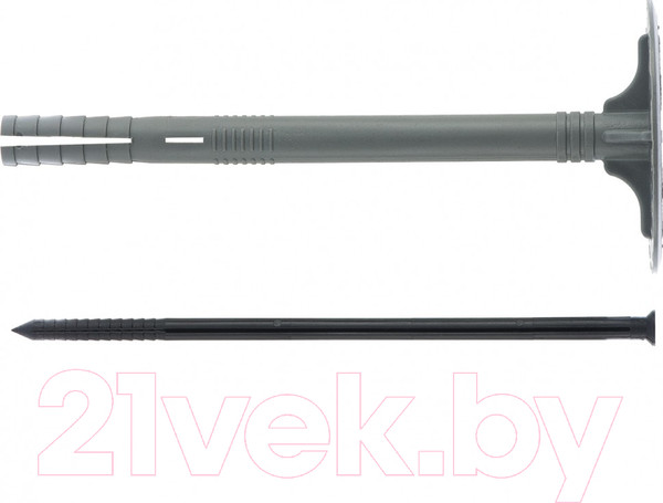 Изображение товара Дюбель для теплоизоляции СибрТех Гриб / 46045 (120мм, 400шт)