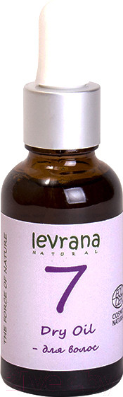 Изображение товара Масло для волос Levrana 7 сухое (30мл)