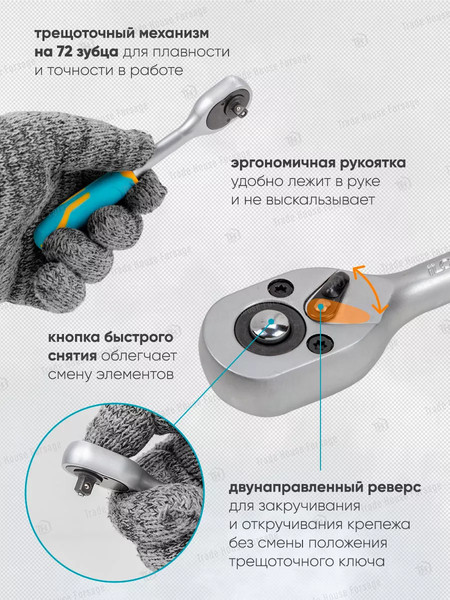 Изображение товара Универсальный набор инструментов ILOforce IF-2462-5