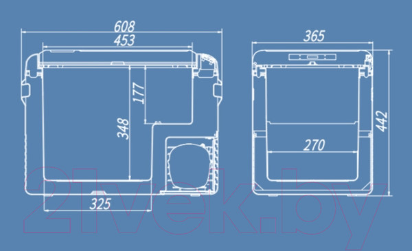 Изображение товара Автохолодильник Alpicool CL40 (12/24)