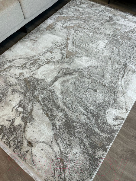 Изображение товара Коврик Radjab Carpet София MR 283 Прямоугольник 11628RK (0.8x1.5, Cream/Gold)