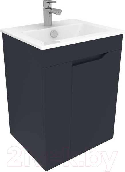 Изображение товара Тумба под умывальник Aquanet Практика 50 / 330452 (маренго)