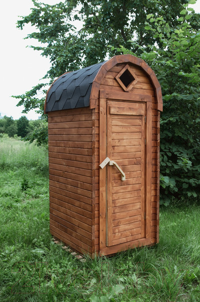 Изображение товара Дачный туалет КомфортПром Деревянный из лунного паза 1040х1200мм / 101223397