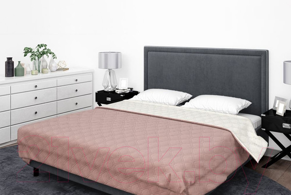 Изображение товара Покрывало Бояртекс Ультрастеп гл/кр №15-1512 (200x210, пыльная роза)