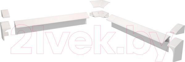 Изображение товара Бордюр для ванны Berges 1950/15ммx2 / 051031