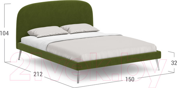 Изображение товара Полуторная кровать Moon Family 1234 / MF011596