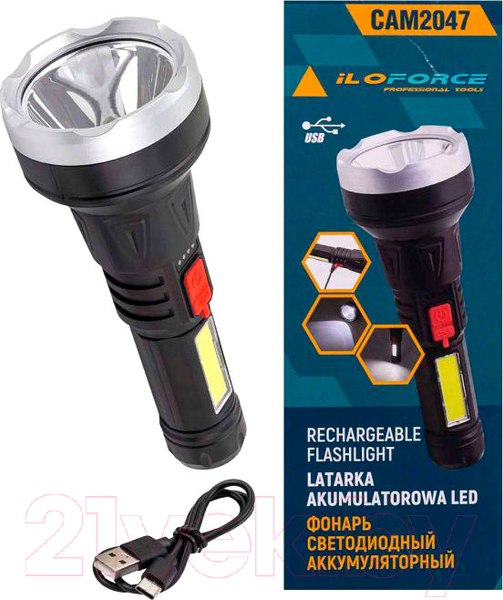 Изображение товара Фонарь ILOforce IF-CAM2047