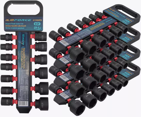 Изображение товара Набор головок слесарных ILOforce IF-4139MPB-5 K-T (58588)