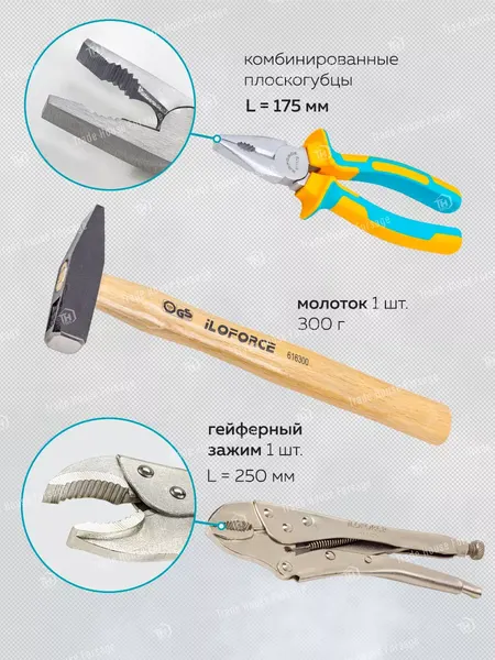 Изображение товара Универсальный набор инструментов ILOforce IF-41421-5(57953)