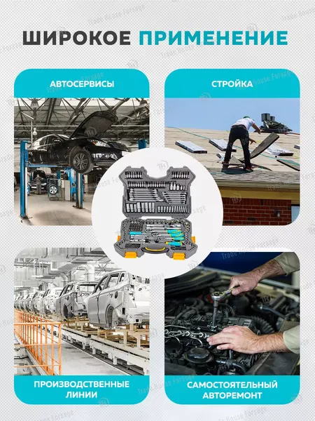 Изображение товара Универсальный набор инструментов ILOforce IF-38841EURO(57830)