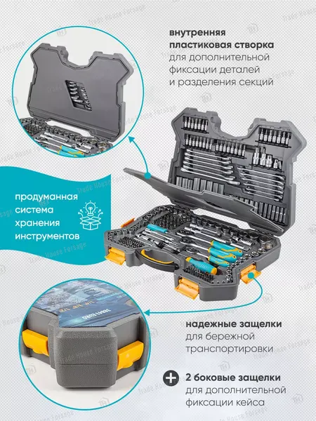 Изображение товара Универсальный набор инструментов ILOforce IF-38841EURO(57830)