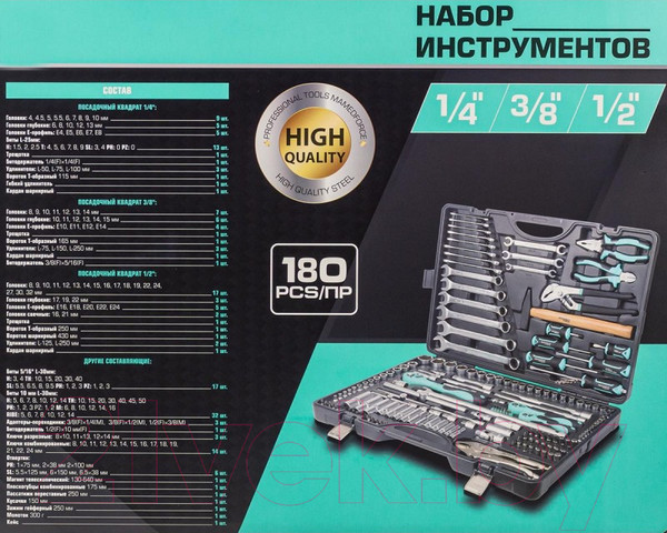 Изображение товара Универсальный набор инструментов MAMEDFORCE MF-41802-5 (58098)