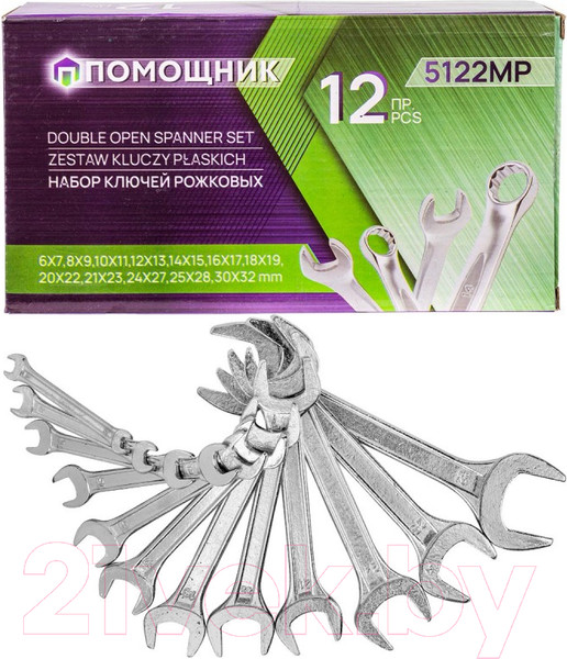 Изображение товара Набор ключей Помощник 5122MP