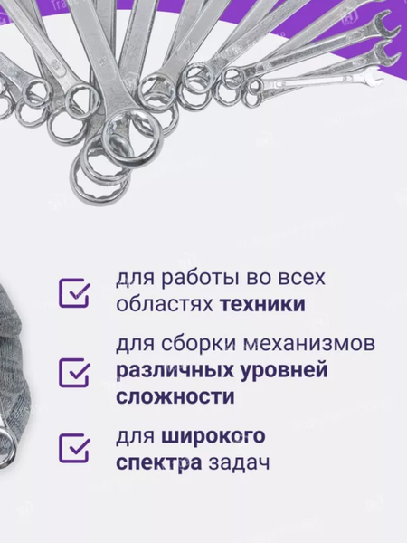Изображение товара Набор ключей Помощник 5181P / 57312