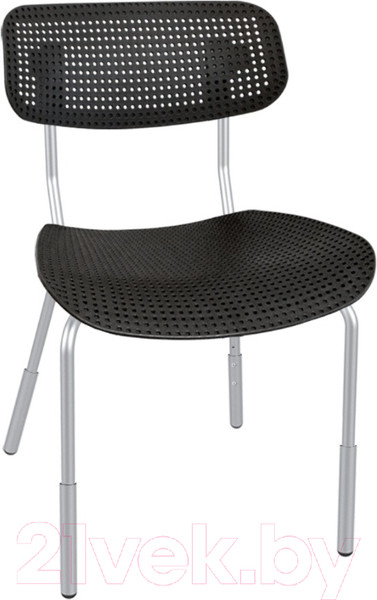 Изображение товара Стул детский Sheffilton SHT-S85PB-1 (черный/черный/хром лак)