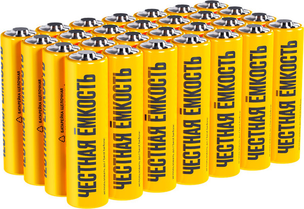 Изображение товара Комплект батареек IEK Alkaline Optima LR06/AA / ABT-LR06-OP-B28 (28шт)