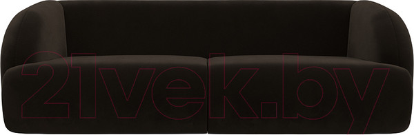 Изображение товара Диван Лига Диванов Лига-041 / 122194 (микровельвет коричневый)