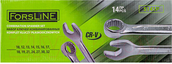 Изображение товара Набор ключей ForsLine FL-5141P