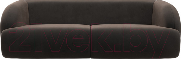 Изображение товара Диван Лига Диванов Лига-041 / 122202 (велюр коричневый)