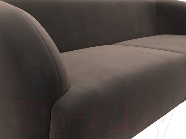 Изображение товара Диван Лига Диванов Лига-041 / 122202 (велюр коричневый)