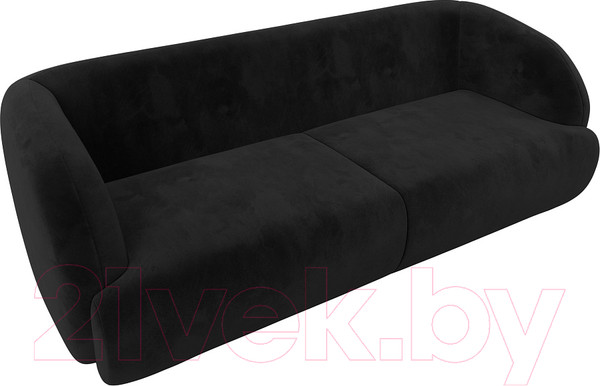 Изображение товара Диван Лига Диванов Лига-041 / 122204 (велюр черный)