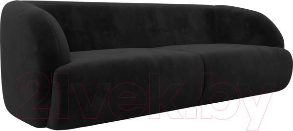 Изображение товара Диван Лига Диванов Лига-041 / 122204 (велюр черный)