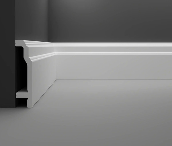 Изображение товара Плинтус Decostar PS SK-41 (110x27x2000, белый)