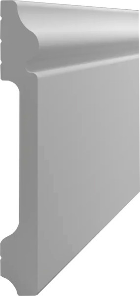 Изображение товара Плинтус Decostar PS SK-43 (120x14x2000, белый)