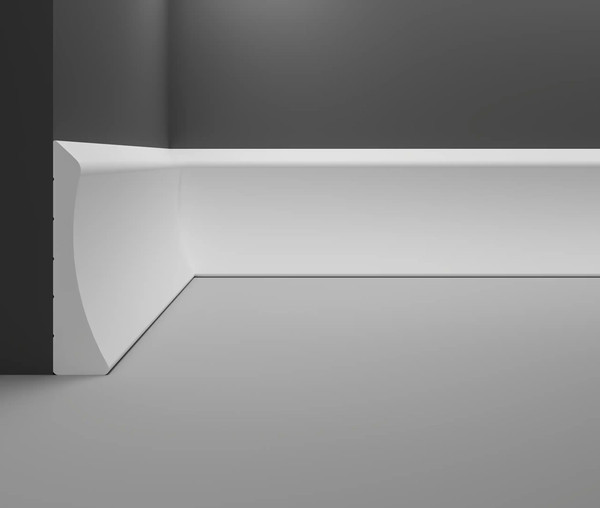 Изображение товара Плинтус Decostar PS SK-45 (90x20x2000, белый)