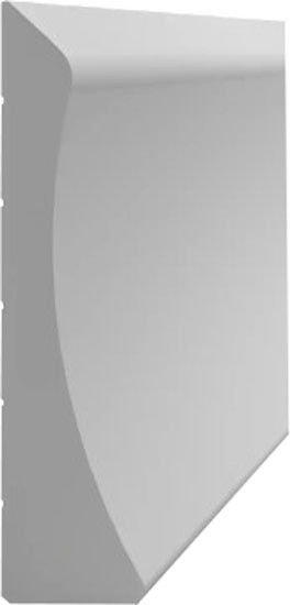 Изображение товара Плинтус Decostar PS SK-45 (90x20x2000, белый)