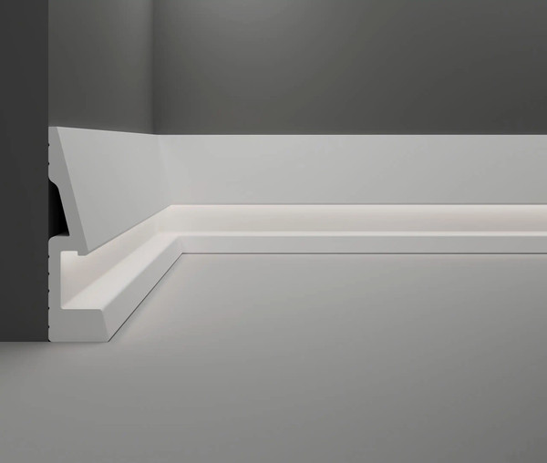 Изображение товара Плинтус Decostar PS SK-49 (100x26x2000, белый)