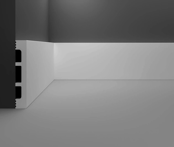 Изображение товара Плинтус Decostar PS SK-50 (80x13x2000, белый)